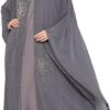 Bousni Women Beads Embellished Kaftan Abaya 01 Bousni Women Beads Embellished Caftan Abaya