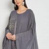 Bousni Women Beads Embellished Kaftan Abaya 04 Bousni Women Beads Embellished Caftan Abaya