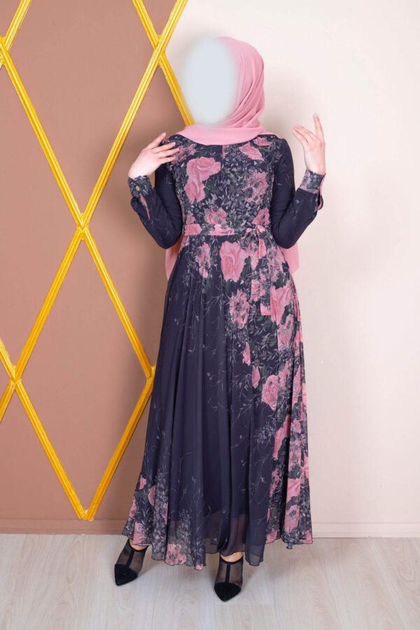Chiffon Floral Dress 6 Chiffon Floral Dress