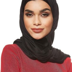 SHADOW Jersey Stretch Sheilah Hijab Muslim Islamic Arab Scarf Headscarf Bay Shawl Scarves Soft