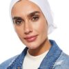 SHADOW Women's Hijab Jersey Cap Under Scarf Islamic Muslim Plain Tube Stretchable