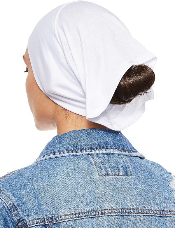 SHADOW Women's Hijab Jersey Cap Under Scarf Islamic Muslim Plain Tube Stretchable