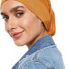 SHADOW Women's Hijab Jersey Cap Under Scarf Islamic Muslim Plain Tube Stretchable