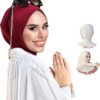 Snap Hijab-Turbans for Women-Hijab for Women Hair Wraps-Head Wraps for Women Hijab Undercap-Caps-Instant Hijab 04 Snap Hijab-Turbans for Women-Hijab for Women Hair Wraps-Head Wraps for Women