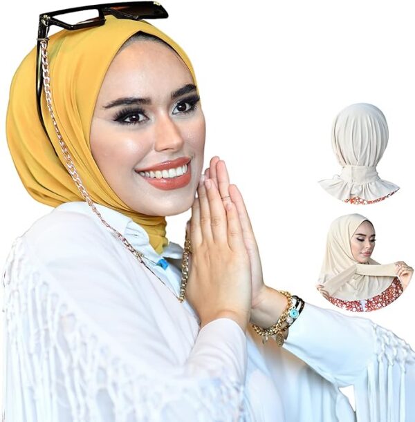 Snap Hijab-Turbans for Women-Hijab for Women Hair Wraps-Head Wraps for Women Hijab Undercap-Caps-Instant Hijab 07 Snap Hijab-Turbans for Women-Hijab for Women Hair Wraps-Head Wraps for Women
