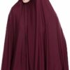 Women's High Stretch Hijab Muslim Arabian Long Milk Silk Purity Color Chiffon Hijab