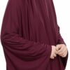 Women's High Stretch Hijab Muslim Arabian Long Milk Silk Purity Color Chiffon Hijab